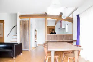 ゆったりした時間の流れる家